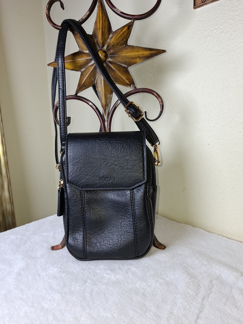 Black Crossbody Phone Bag